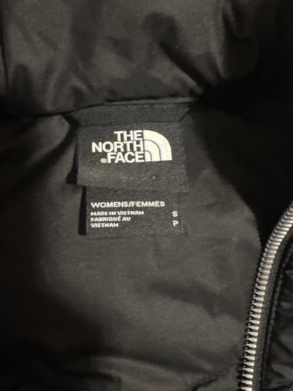 The North Face Women's Black Hooded Quilted Puffer Jacket - Picture 3 of 3